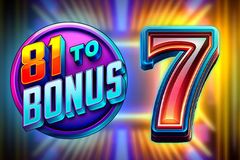 Spins To Bonus 81